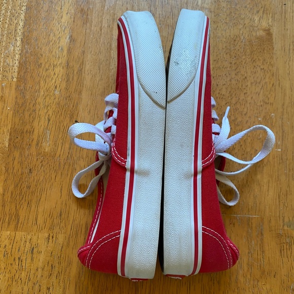 Vans led cavas lace up sneakers so cute kids sz 3 - Picture 7 of 13